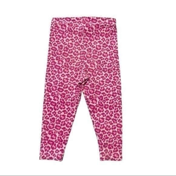 Carter’s Leopard Print Leggings Size 18 Months pink - Picture 1 of 8